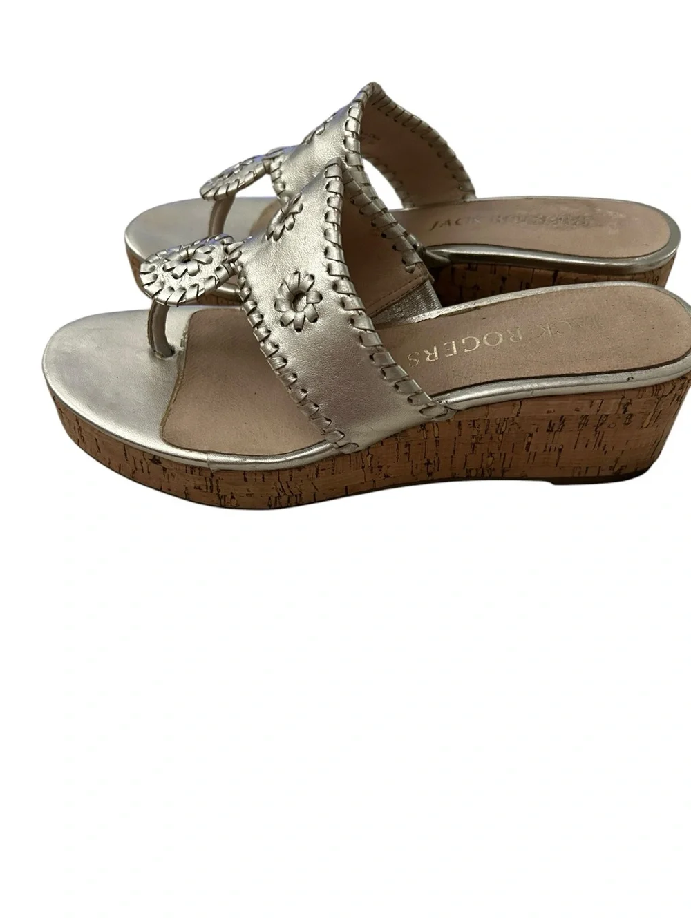 Jack Rogers Marbella Jacks Mid Wedge Sandal - Picture 3 of 5